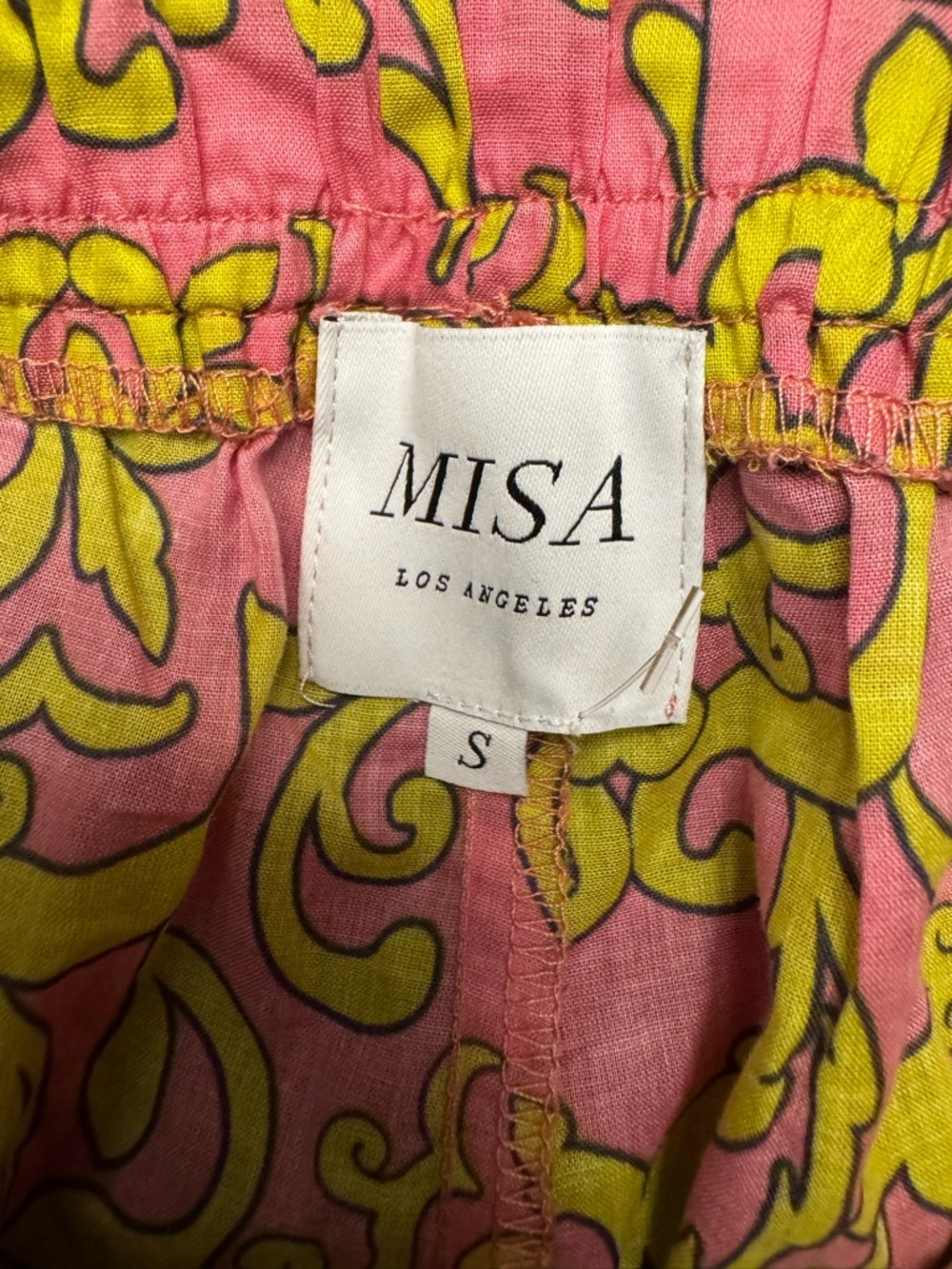 Misa Los Angeles Inca ruffle Drawstring Shorts - Picture 5 of 6